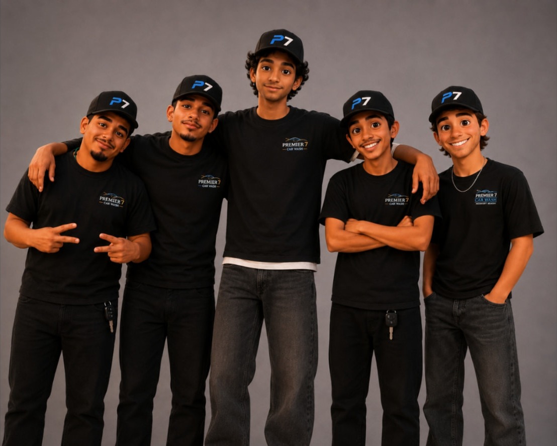 The official Premier 7 Car Wash team in Newport Beach